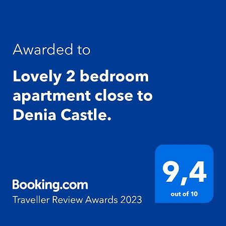 Lovely 2 Bedroom Apartment Close To Denia Castle. Экстерьер фото
